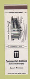 Matchbook Cover - Commercial National Bank Laurel MS