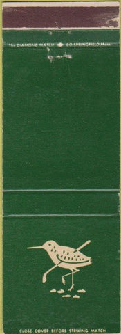 Matchbook Cover - The Creek Golf Club Locust Valley LI