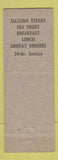 Matchbook Cover - Wilson's Restaurant Hattiesburg MS