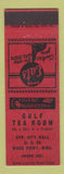 Matchbook Cover - Gulf Tea Room Moss Point MS