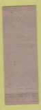 Matchbook Cover - Burdette O'Leary Lumber Meridian MS