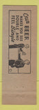 Matchbook Cover - BC Cupstid Gulf oil gas Jackson MS