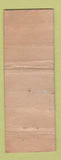 Matchbook Cover - Geo Gallagher Alderman Election WORN Full Length