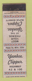 Matchbook Cover - Yankee Clipper Milwaukee? Midget