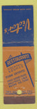Matchbook Cover - Victor's Restaurant Hollywood CA Midget