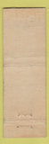 Matchbook Cover - University Union Club Tacoma WA Midget