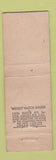 Matchbook Cover - Nancy's Hollywood CA #1 Midget