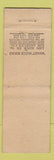 Matchbook Cover - Nancy's Hollywood CA  Midget