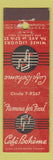 Matchbook Cover - Cafe Boheme New York City Midget