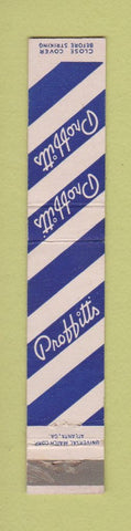 Matchbook Cover - Priffitts 10 Strike