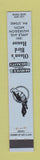 Matchbook Cover - Olson's Bird House Muskegon MI 10 Strike