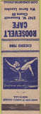 Matchbook Cover - Roosevelt Cafe Chicago? Girlie POOR