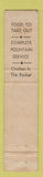 Matchbook Cover - Anchor Drive In Restaurant Altoona PA 12 Strike