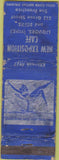 Matchbook Cover - New Exposition Cafe San Francisco girlie POOR