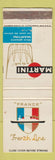 Matchbook Cover - Martini Liquor French Line Cruise
