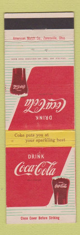 Matchbook Cover - Coca Cola Soda