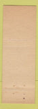 Matchbook Cover - Dewar's White Label Whiskey Belgium