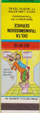 Matchbook Cover - Delta Transmission Fort Worth TX hillbilly Republic Match