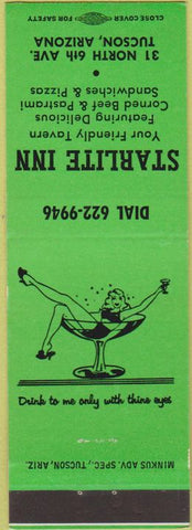 Matchbook Cover - Starlite Inn Tucson AZ gilrie
