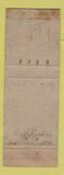 Matchbook Cover - 7up Soda Bourbon mixer WORN
