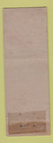 Matchbook Cover - Coca Cola Soda DQ WEAR