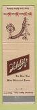 Matchbook Cover - Schlitz Beer Brown Bottle Milwaukee WI