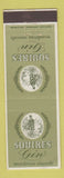 Matchbook Cover - Wquires Gin UK England Bryant May