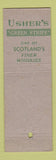Matchbook Cover - Usher's Green Stripe Whiskey Jos Garneau