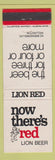 Matchbook Cover - Lion Beer New Zealand Wellington
