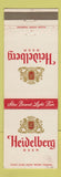 Matchbook Cover - Heidelberg Beer