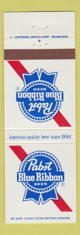 Matchbook Cover - Pabst Blue Ribbon Beer
