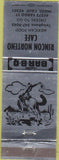 Matchbook Cover - Rincon Norteno Cafe Mexican Indio CA