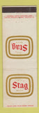 Matchbook Cover - Stag Beer