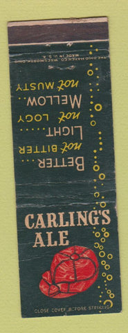 Matchbook Cover - Carling's Ale Beer WEAR