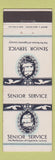 Matchbook Cover - Senior Service Cigarettes Bryant May UK