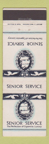 Matchbook Cover - Senior Service Cigarettes Bryant May UK