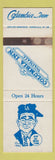 Matchbook Cover - Columbia Inn Waimalu Hawaii SAMPLE WEAR