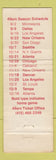 Matchbook Cover - San Francisco 49ers Football KSFO Radio schedule WORN
