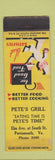 Matchbook Cover - Pete's Grill Portsmouth VA