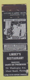 Matchbook Cover - Lindey's Restaurant Miami Beach FL WEAR