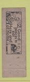 Matchbook Cover - 5th St Cafe New Brighton WORN