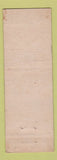 Matchbook Cover - Covert's Luncheonette  CT WEAR