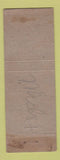 Matchbook Cover - Harborne's Restaurant East Lansing MI WORN