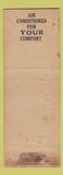 Matchbook Cover - State Lunch Bar Scranton PA Federal