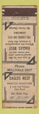 Matchbook Cover - Eagles Rest WORN