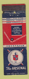 Matchbook Cover - The Aresenal Restaurant Glendale CA WORN
