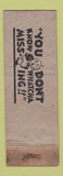 Matchbook Cover - Polar Bear Cafe Youngstown OH WORN
