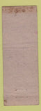 Matchbook Cover - Dew Mar Gardens Youngstown OH ADVANCE