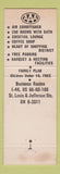 Matchbook Cover - Colonial Hotel Springfield MO Route 66