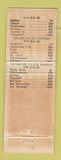 Matchbook Cover - Sahara Sands Restaurant Tucumcari NM Route 66 WORN